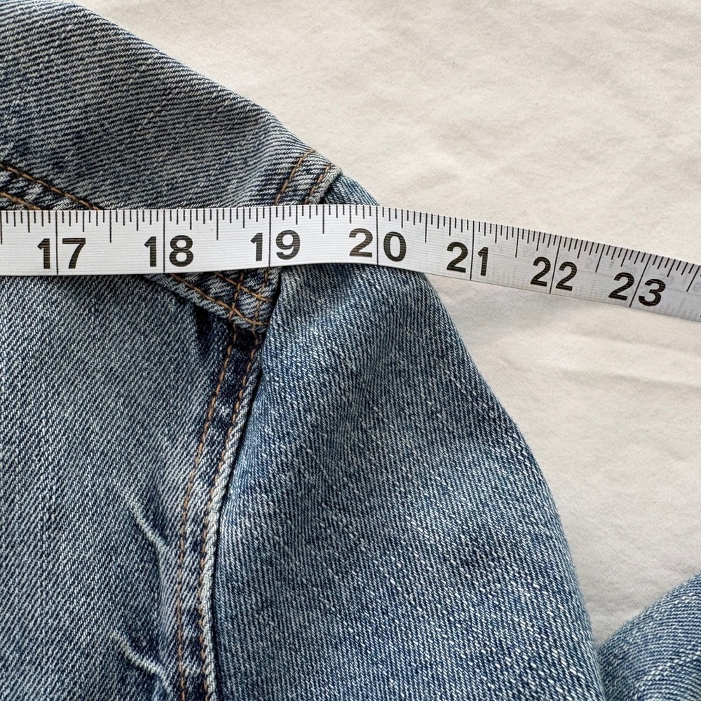Levis 72334 Mens XXL Light Wash Blue Denim Trucker Jacket NWT Western - Picture 7 of 12